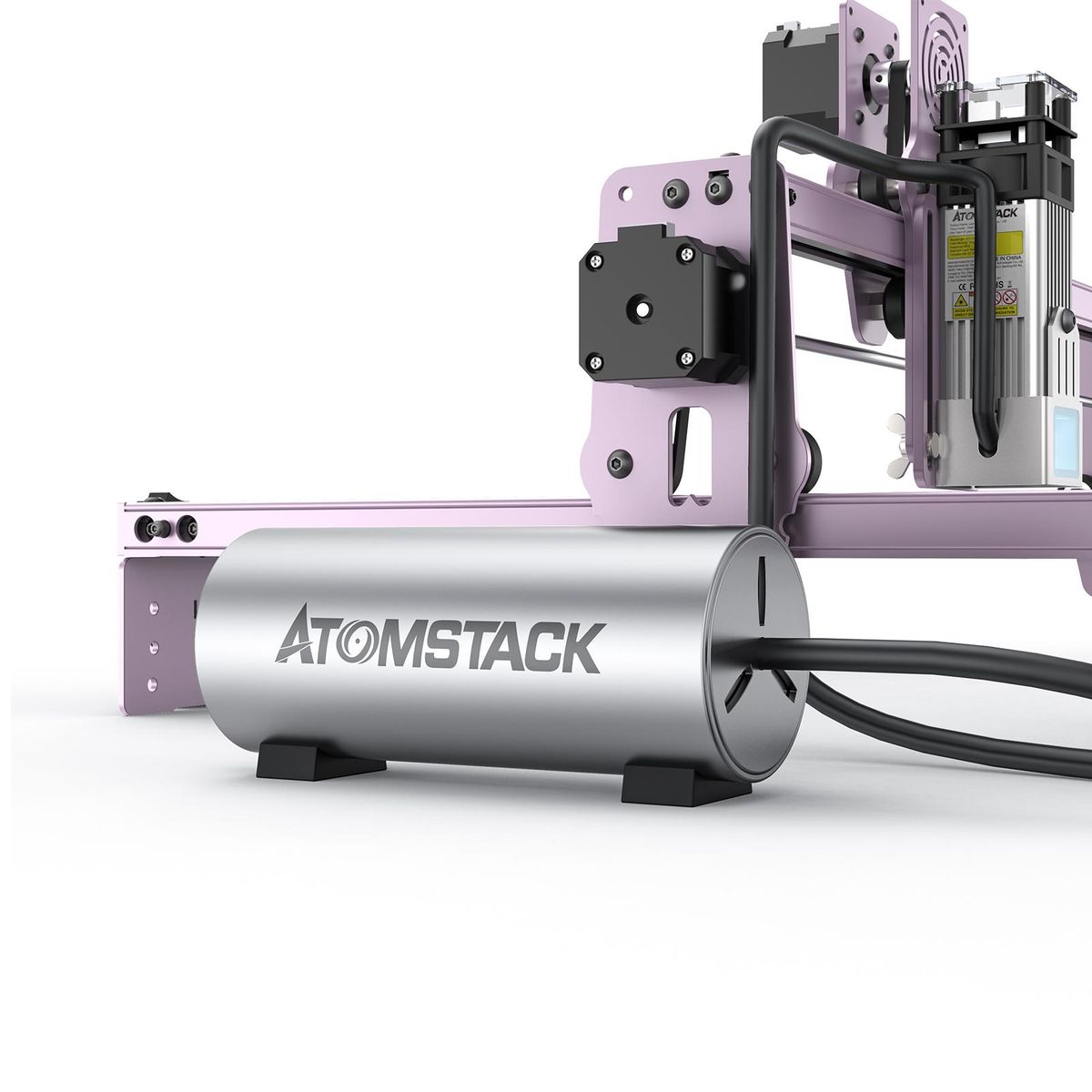 ATOMSTACK Laser Cutting/Engraving Air-Assisted Accessories HIgh Airflow 10-30L/min Adjustable to Remove Smoke and Dust Easy to Install for ATOMSTACK A5 X7 S10 A10 PRO Laser Engraver
