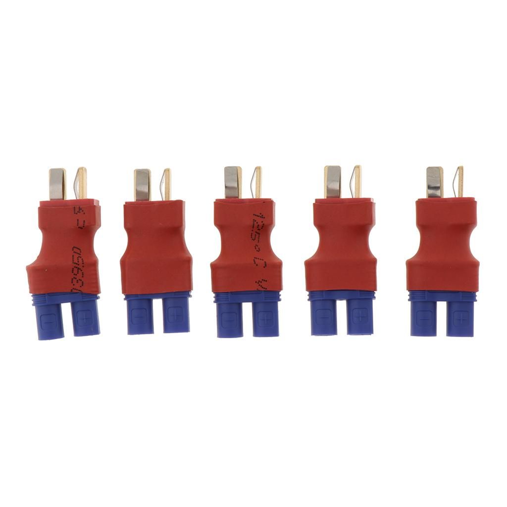 5PCS EC3 Female To Deans Style T-Plug Male Converter For RC LiPo