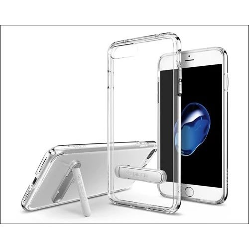 Spigen iPhone X View Stand Back Cover - Transparent