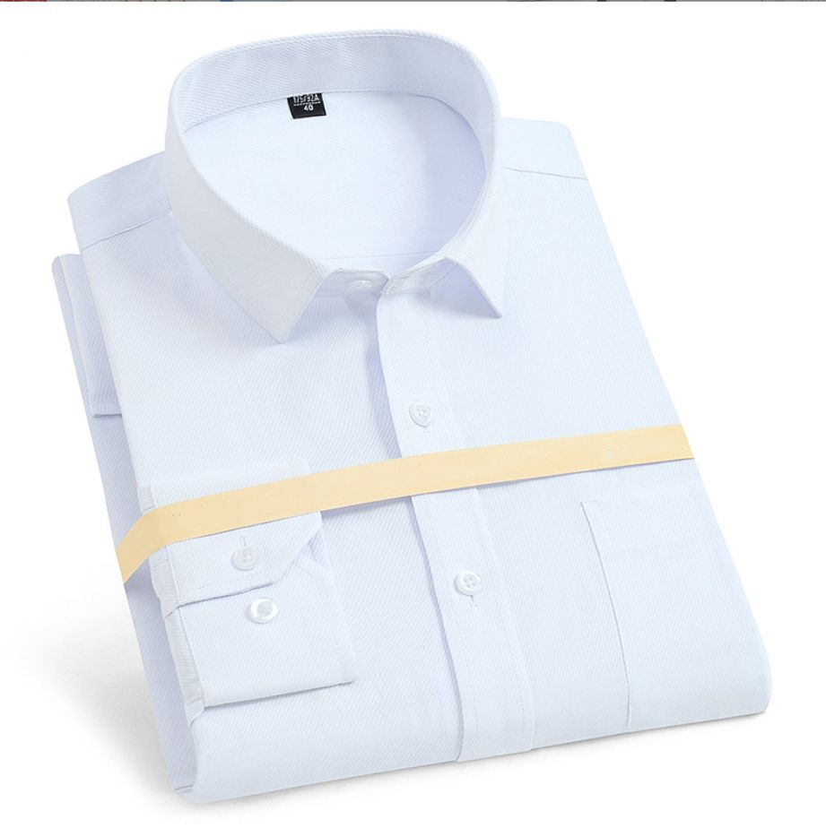 2 In 1 Men's Shirts Business Shirt Superior Quality Dress Shirts Long Sleeve