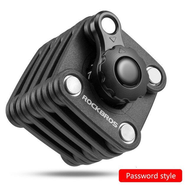 Chain Bicycle Lock Mini Portable High Security Drill