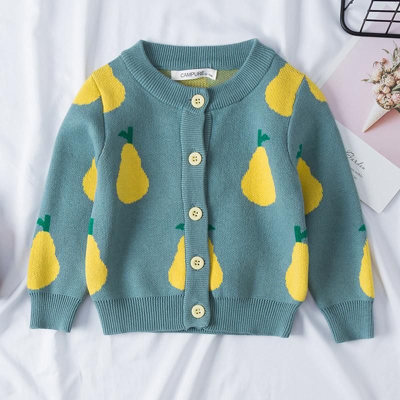 Baby Cotton Knit Cardigan Sweater
