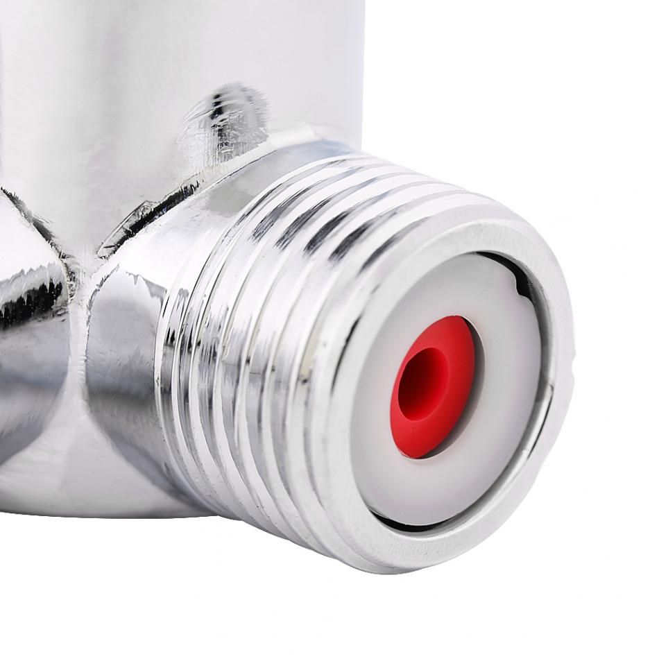 New G1/2 Hot Cold Water Mixing Valve Thermostatic Mixer For