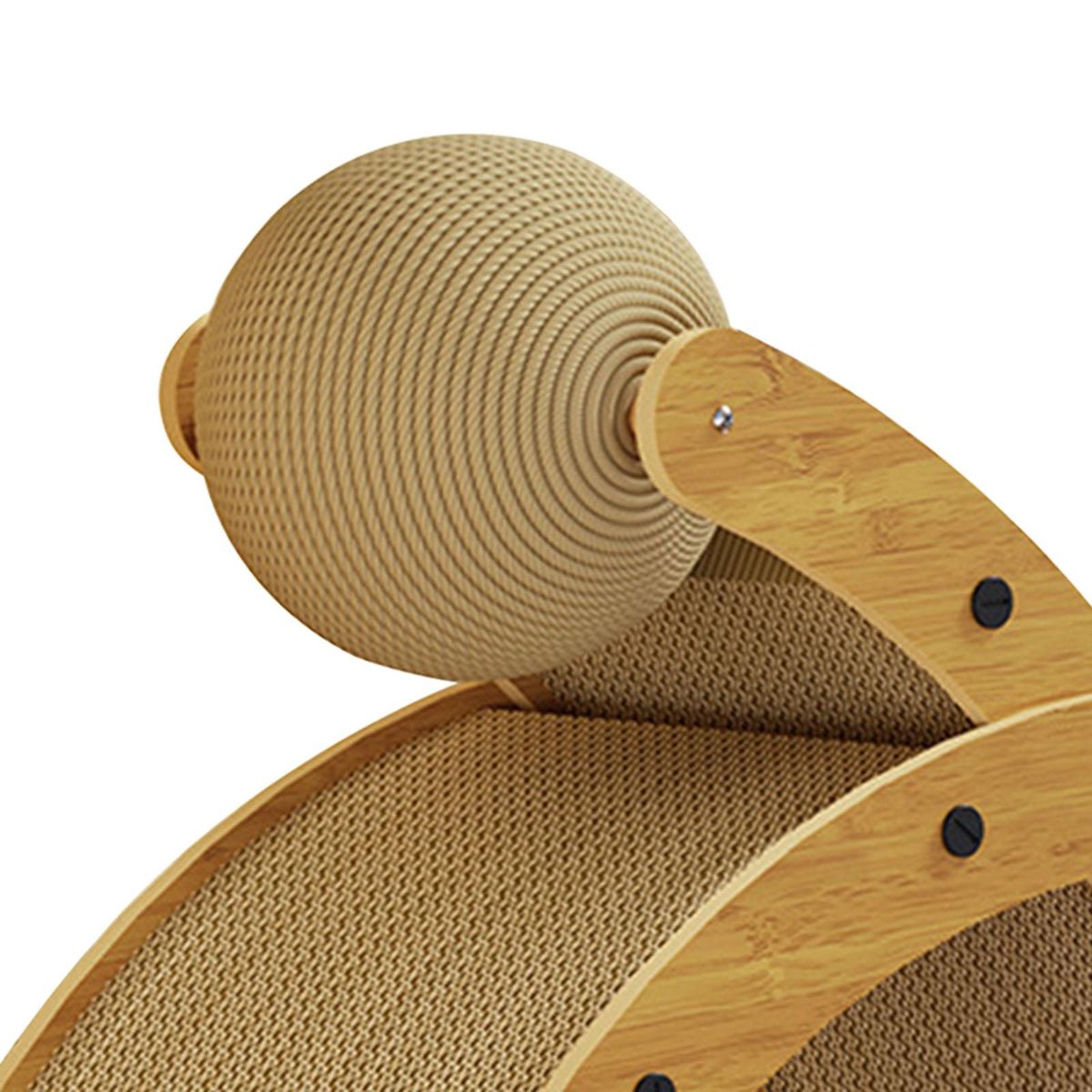 Cat Scratcher Pad Scratch Ball Multifunctional For Cat