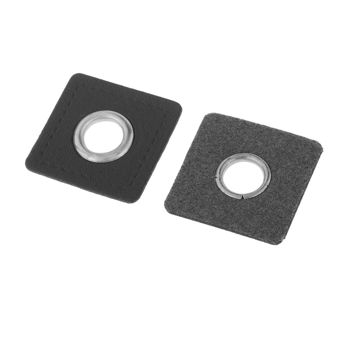 20pcs Badges Patch Eyelets Grommets DIY Knitting Black