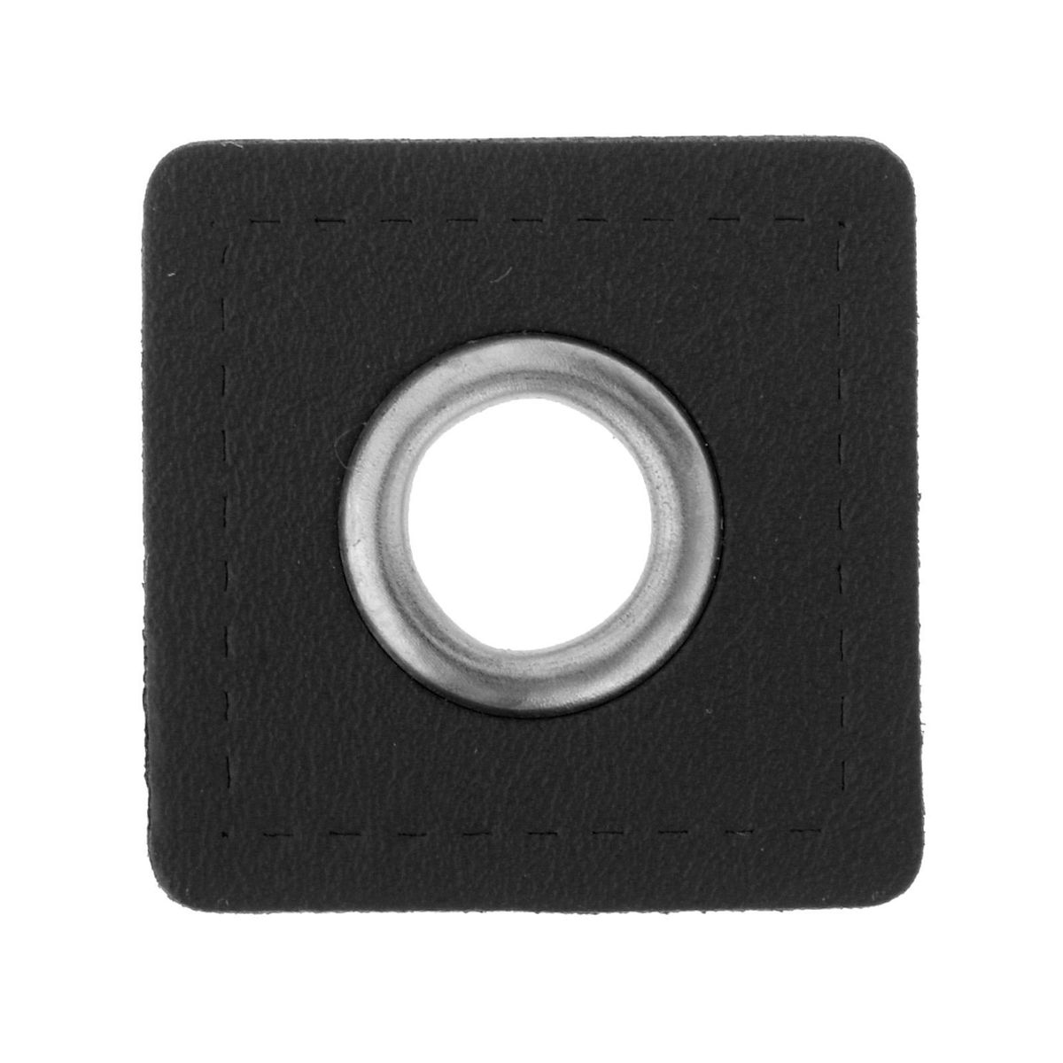 20pcs Badges Patch Eyelets Grommets DIY Knitting Black