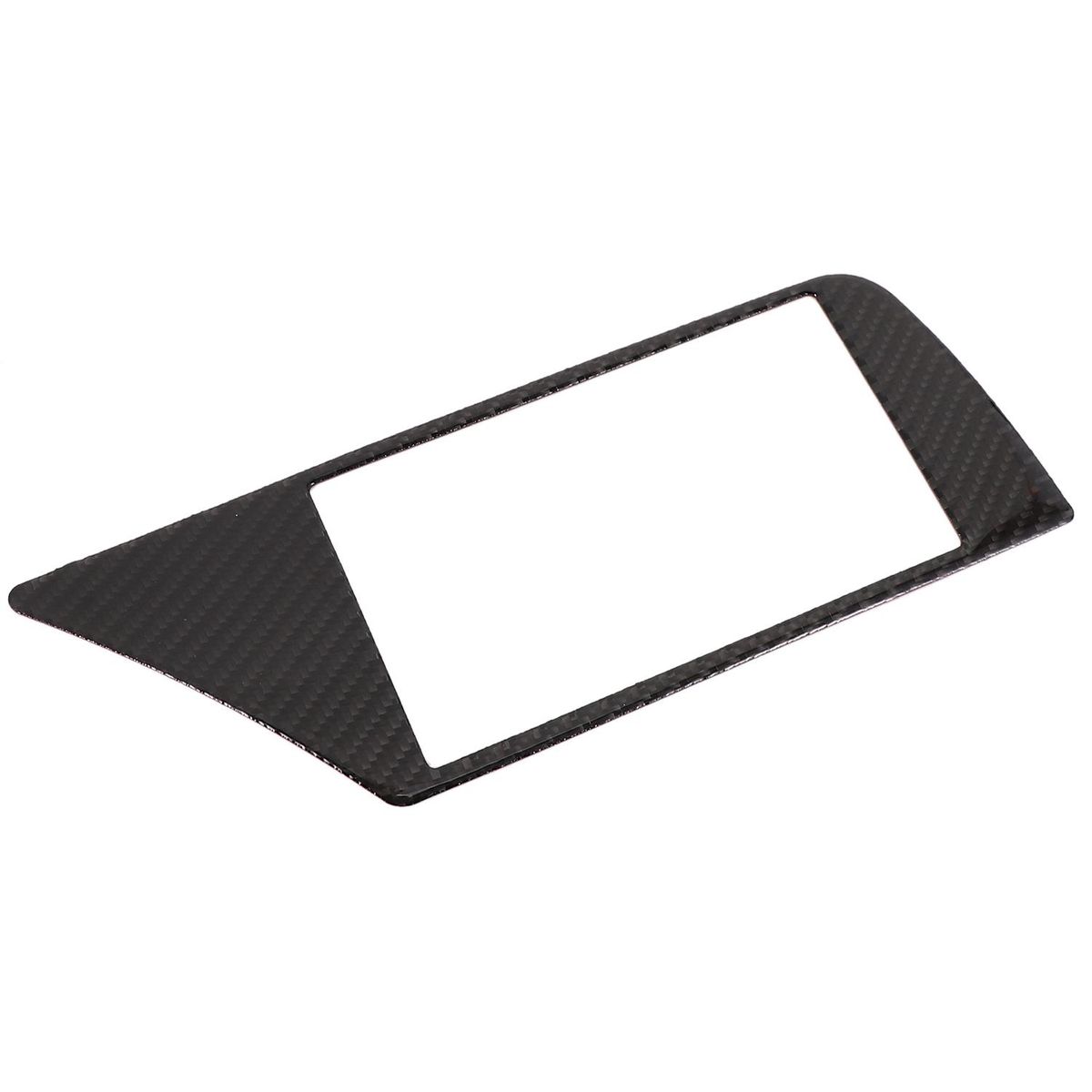 New Carbon Fiber Interior GPS Navigator Cover Trim Fit for