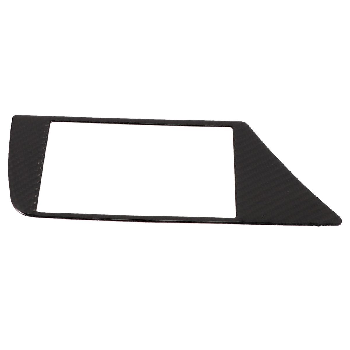 New Carbon Fiber Interior GPS Navigator Cover Trim Fit for