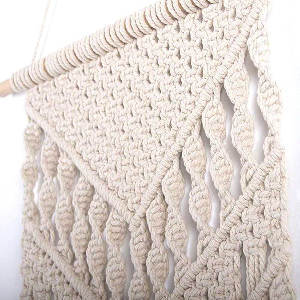 Macrame Woven Wall Hanging Boho Chic Bohemian Room