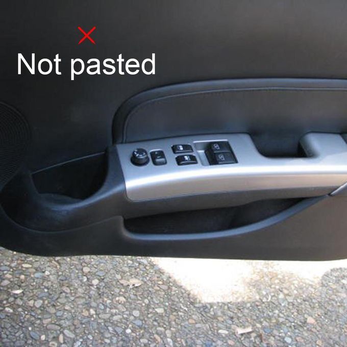 2Pcs Car Door Water Bottle Holder Sticker Decal Auto-Black