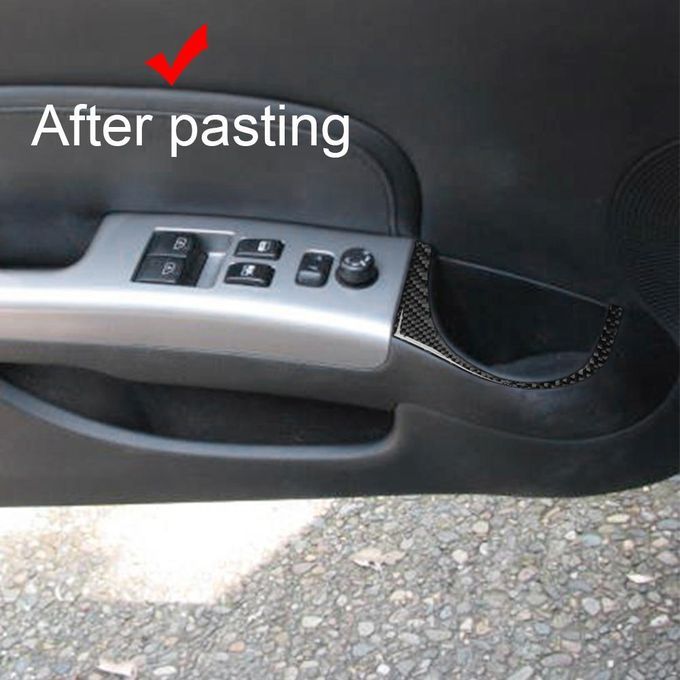 2Pcs Car Door Water Bottle Holder Sticker Decal Auto-Black