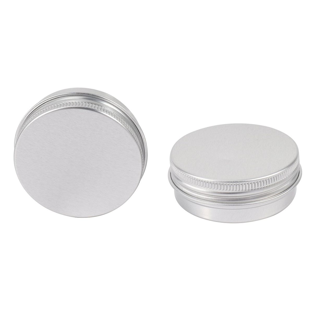 Pack of 10 Balm Nail Art Cosmetic Cream Make Up Pot Lip Jar Tin Case Container Screw Capacity (Empty) for DIY Cosmetics/Beauty Products (30ml)
