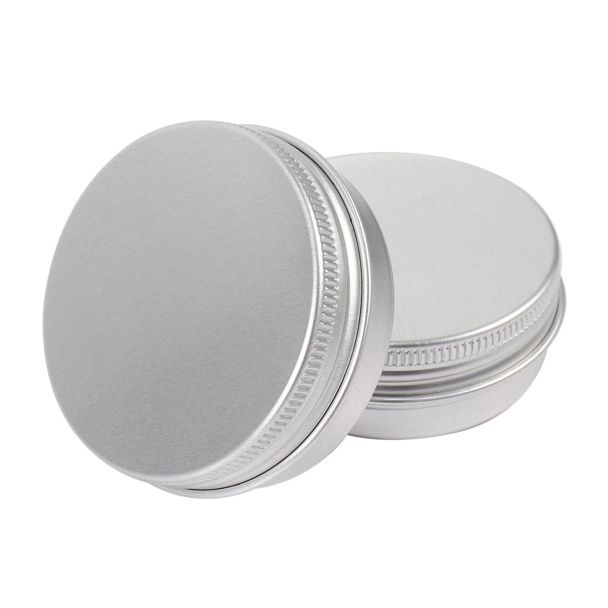 Pack of 10 Balm Nail Art Cosmetic Cream Make Up Pot Lip Jar Tin Case Container Screw Capacity (Empty) for DIY Cosmetics/Beauty Products (30ml)