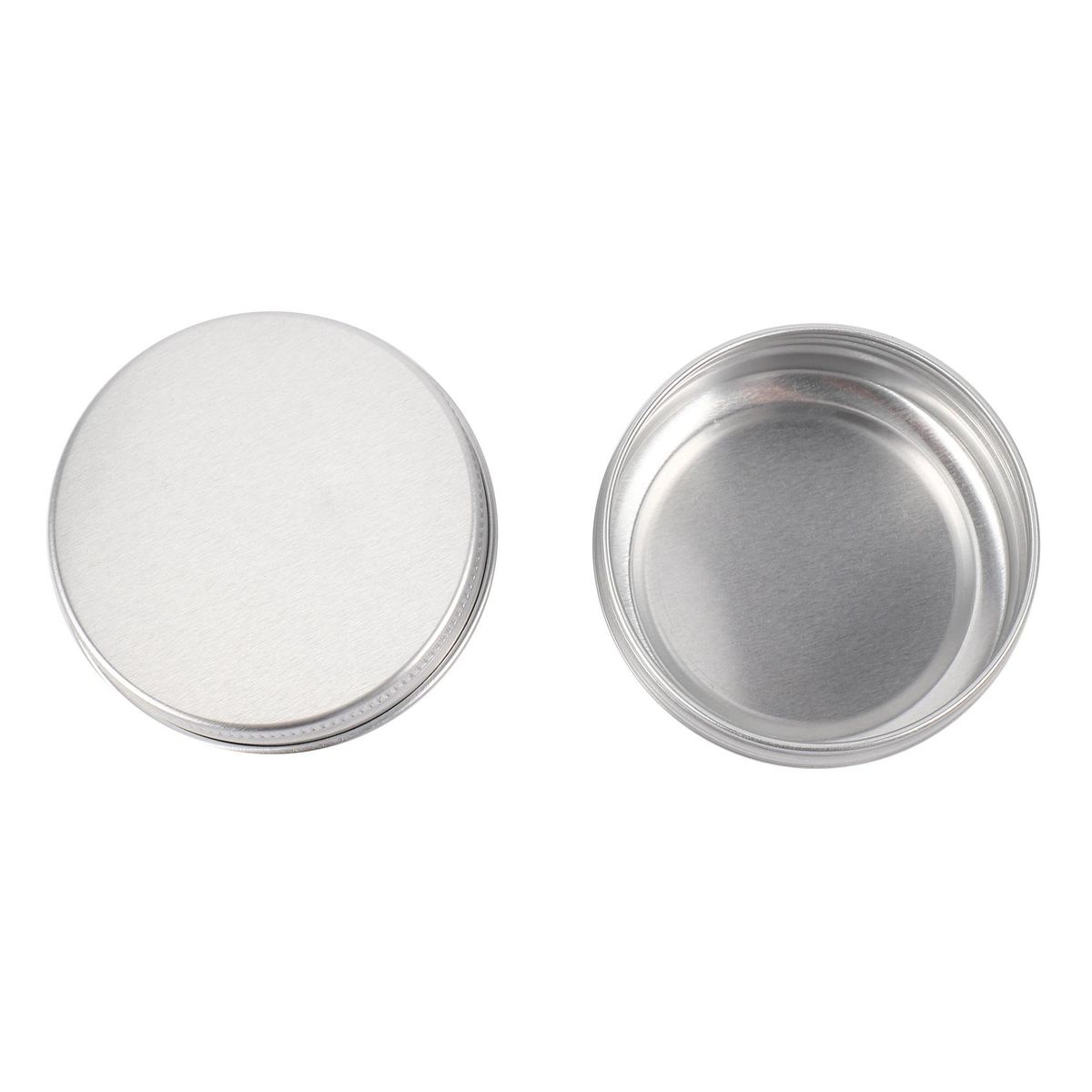 Pack of 10 Balm Nail Art Cosmetic Cream Make Up Pot Lip Jar Tin Case Container Screw Capacity (Empty) for DIY Cosmetics/Beauty Products (30ml)