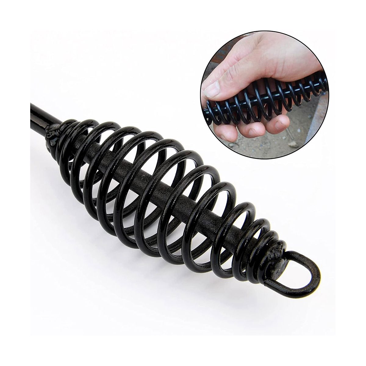 Welding Chipping Hammer with Coil Handle,11 Inch