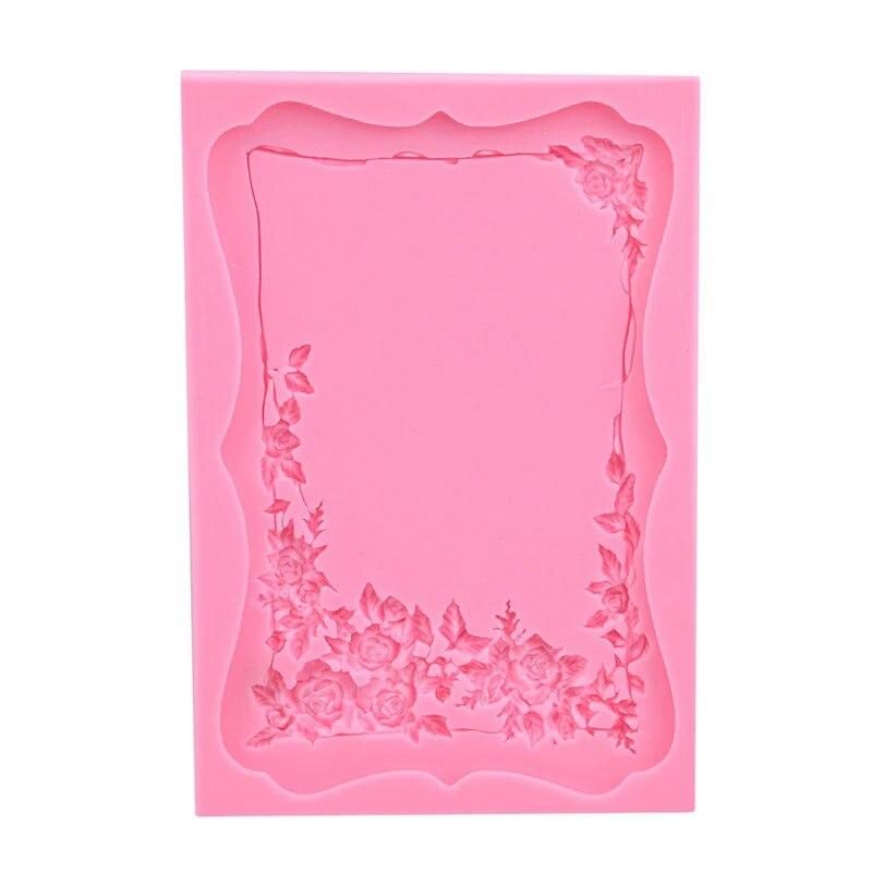 Cake Decorating Tools Vine Leaf Cake Fondant Mold Chocolate Fringe Decor Mould Home Kitchen Baking Tools