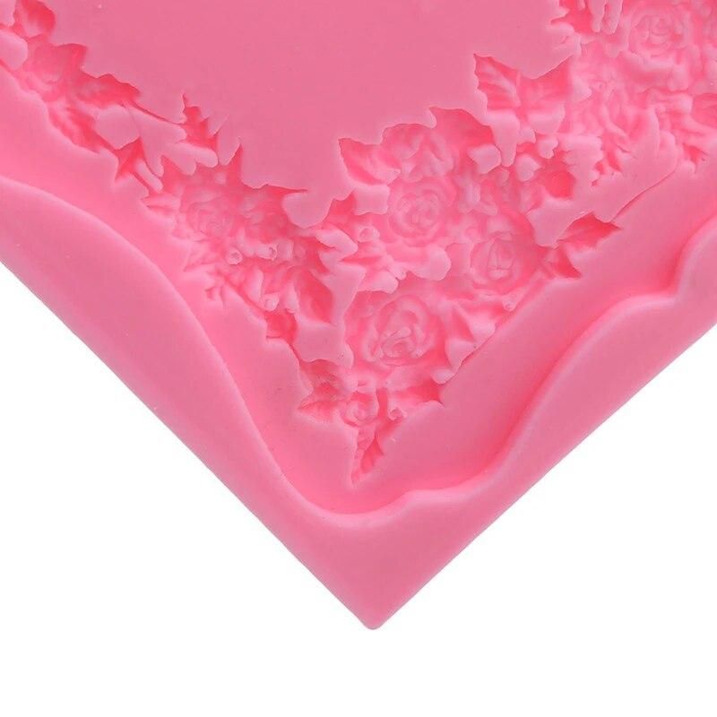Cake Decorating Tools Vine Leaf Cake Fondant Mold Chocolate Fringe Decor Mould Home Kitchen Baking Tools