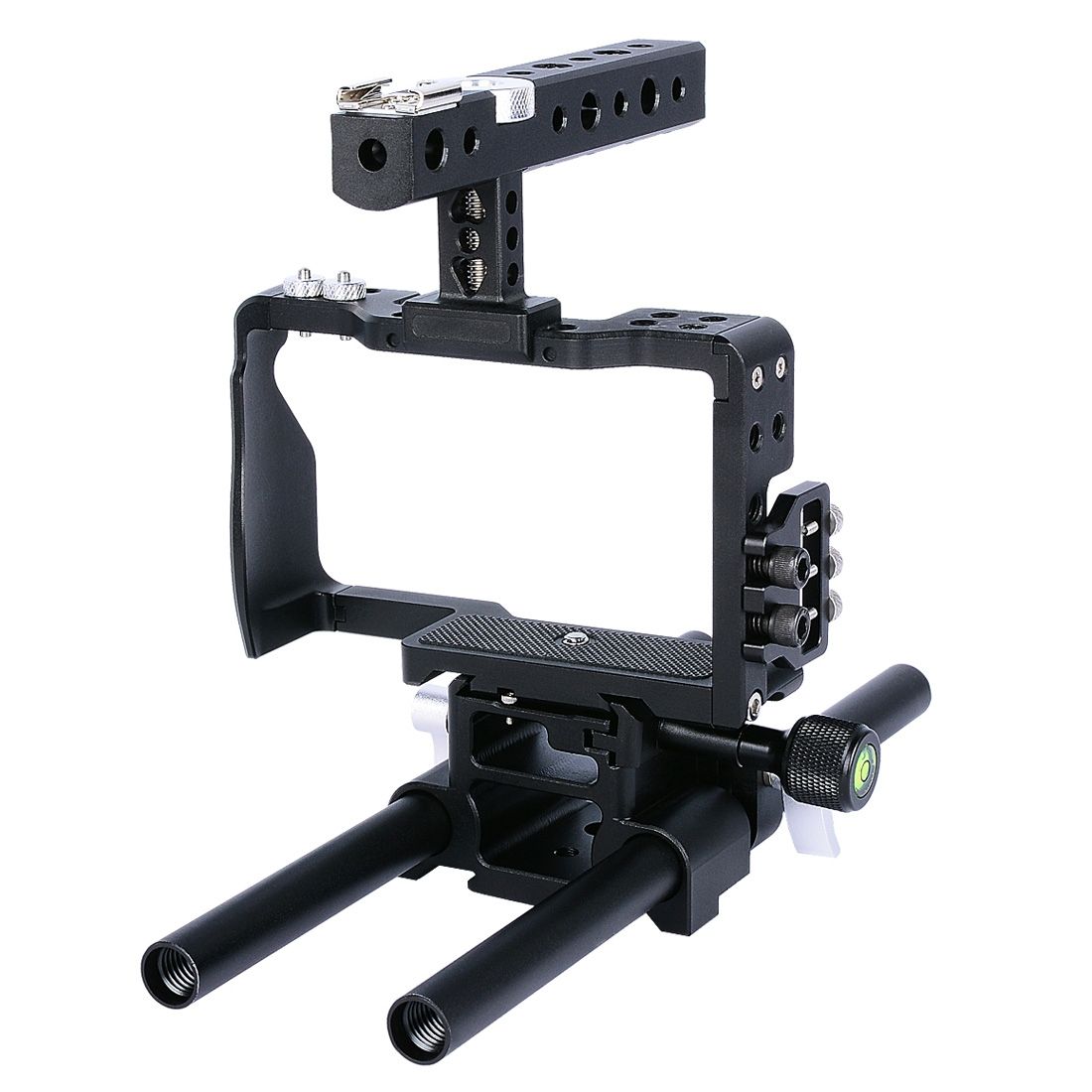 YELANGU YLG0905A Camera Video Cage Handle Stabilizer For Sony A6000/A6300/A6400/A6500(Black)