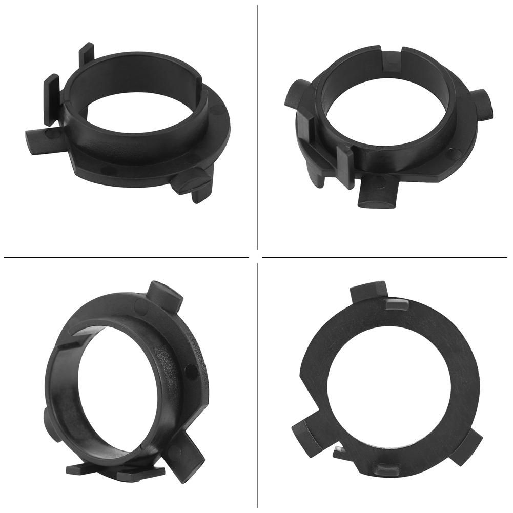 1 Pair H7 LED Headlight Adapter Retainer Holder For KIA K4