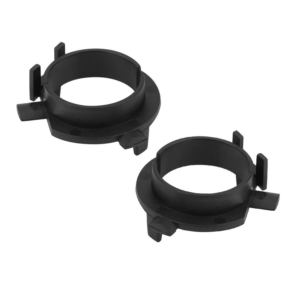 1 Pair H7 LED Headlight Adapter Retainer Holder For KIA K4