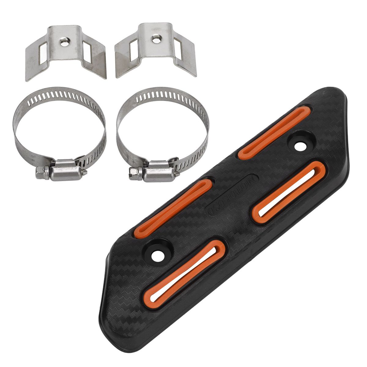 Exhaust Pipe Heat Shield Insulation Cover For 4 Stroke
