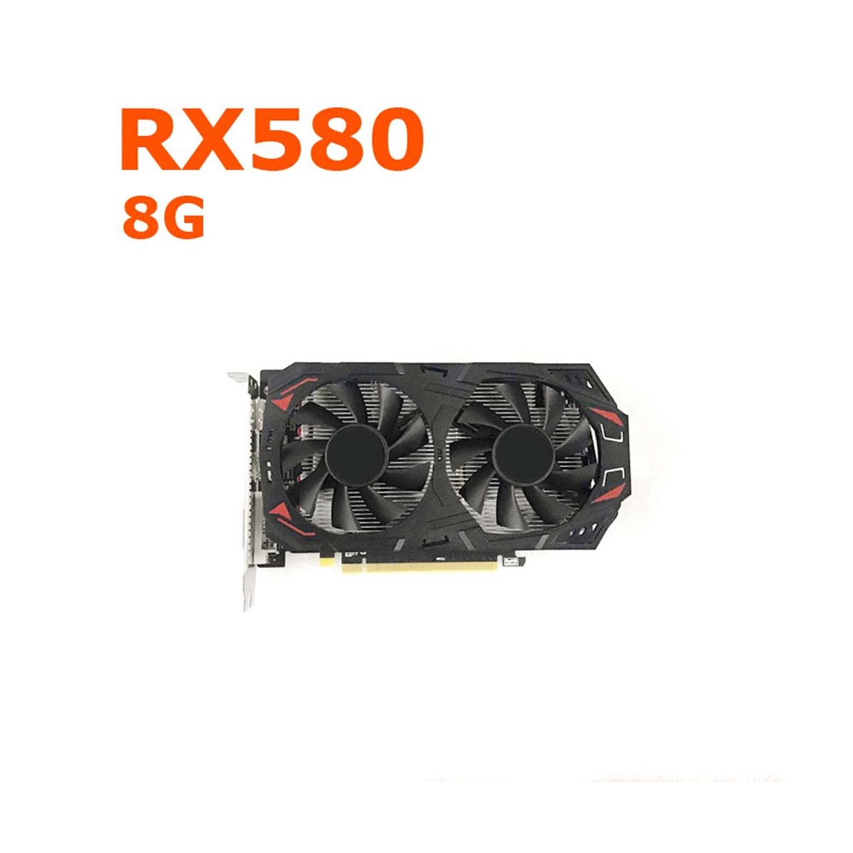 RX580 8GB for AMD Desktop Computer Graphics Card DDR5