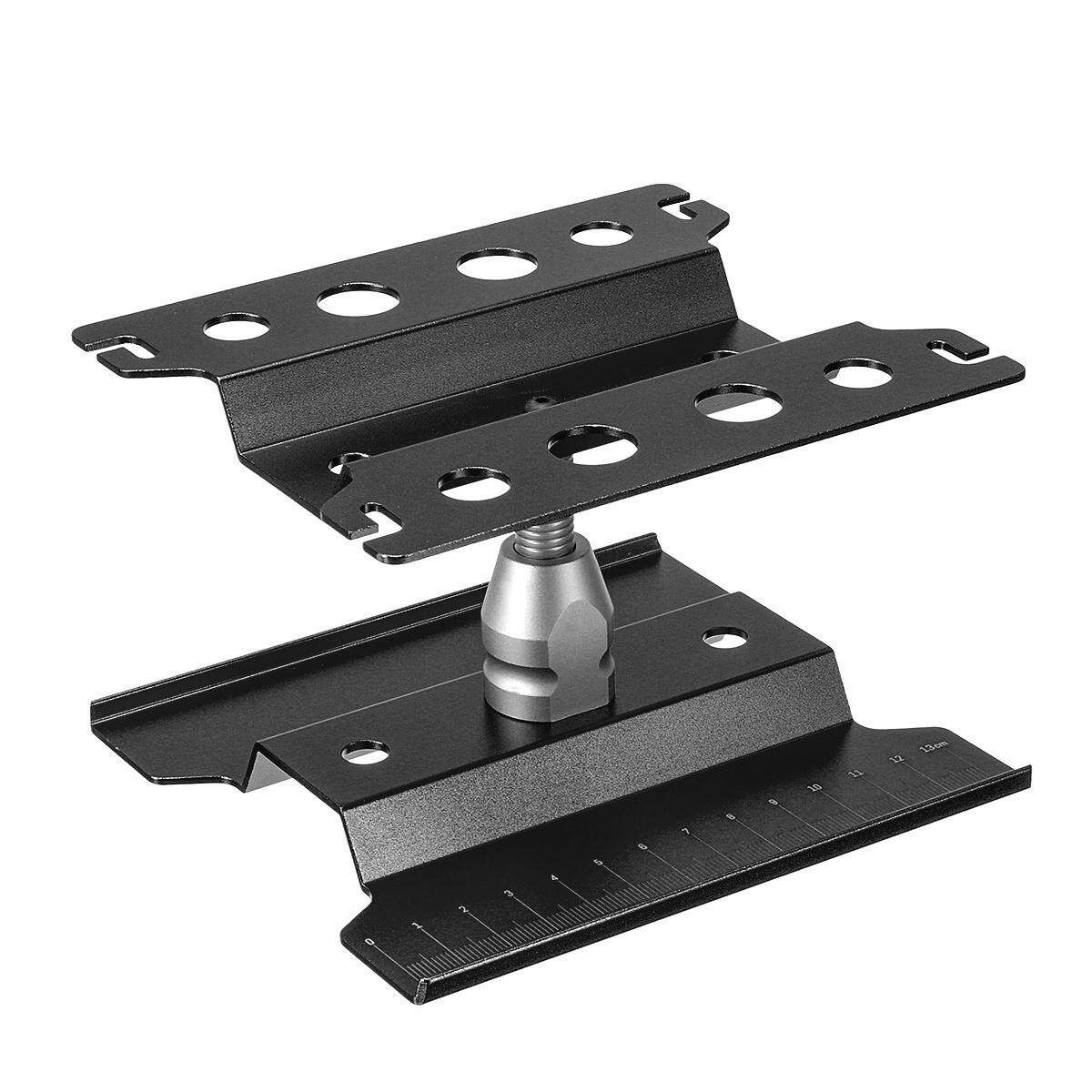 Metal Repair Station Work Stand For 1: 8 1:10 RC Model Car Assembly Tool TRX-4 Black (black)