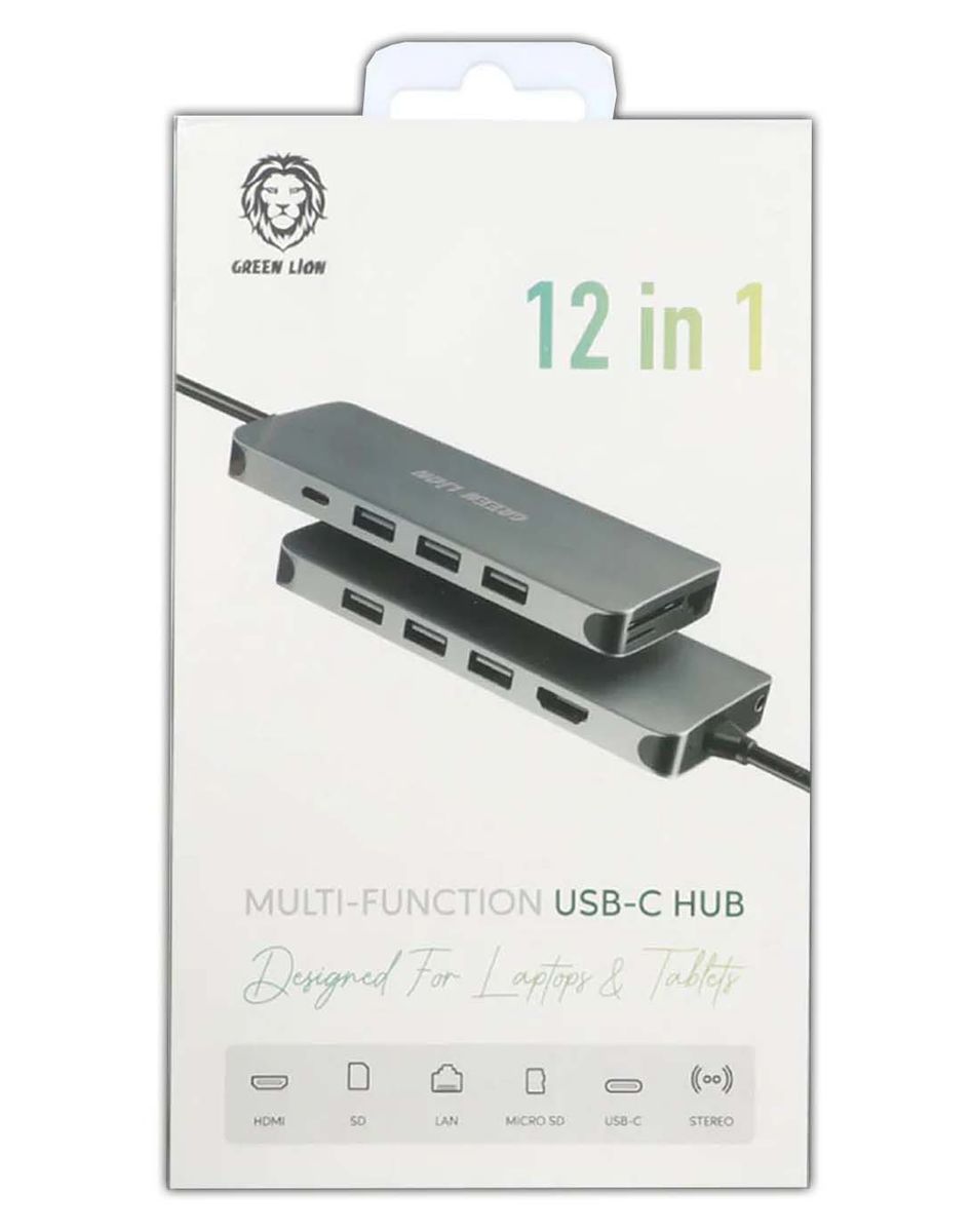 GREEN 12 IN 1 USB C HUB GN12IN1HUB