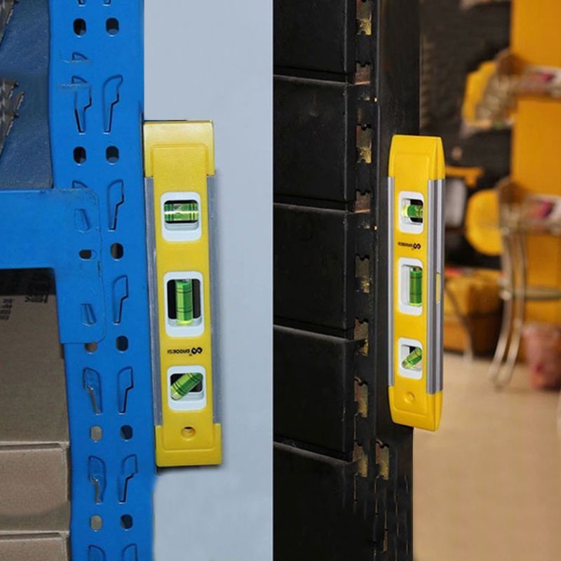 Alloy Leveler With Different High Visibility Vial Yellow