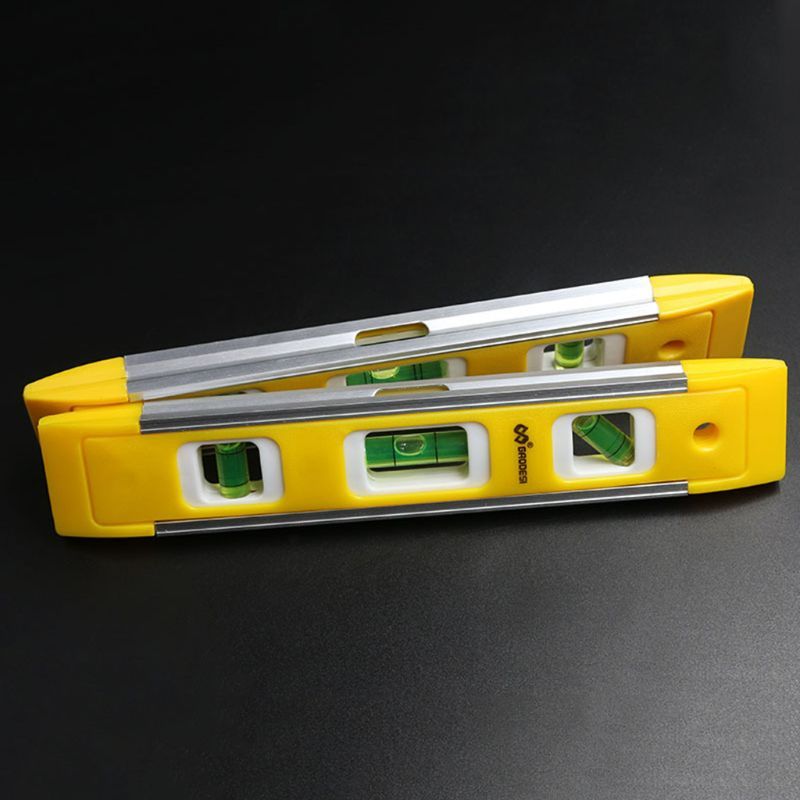 Alloy Leveler With Different High Visibility Vial Yellow