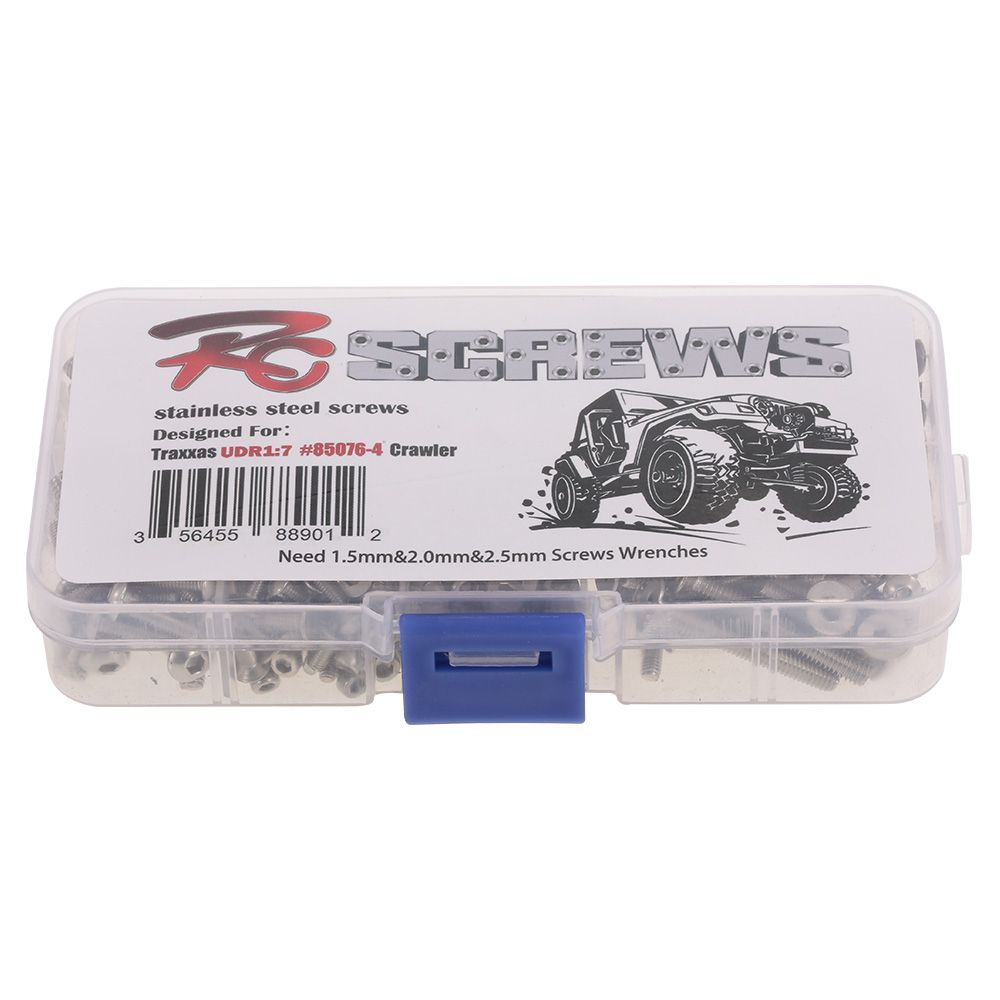 RC Screws Stainless Steel Screws Kit For Traxxas UDR 1/7