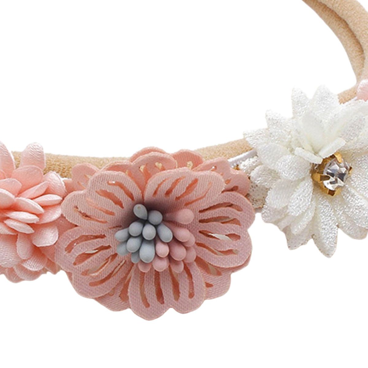 Baby Girl Floral Headbands Headwear Elastic For  A