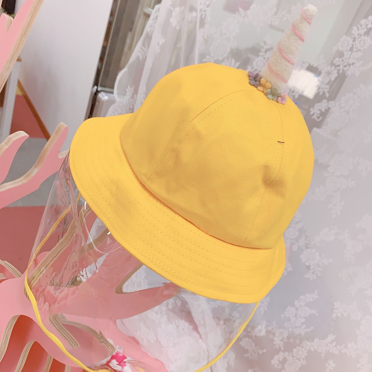 Baby Kids Anti-virus Windproof Anti-saliva Face Cover Cap