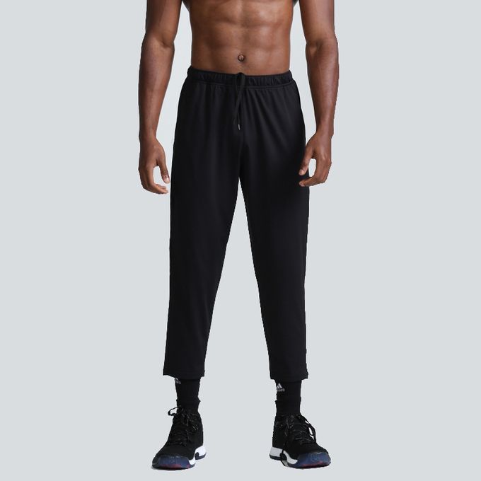 Sports Pants Men's Loose Casual Running Sports Cropped Pants Quick-drying Fitness Pants Men's