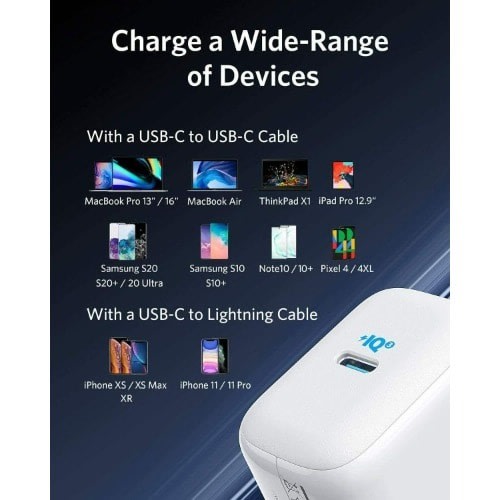 Anker Powerport Iii Usb C Charger 65w Pd Piq 3.0 Pps Fast Charger
