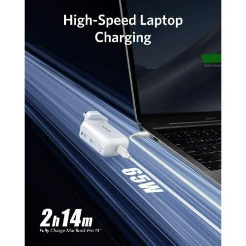 Anker Powerport Iii Usb C Charger 65w Pd Piq 3.0 Pps Fast Charger