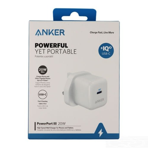Anker Powerport Iii Usb C Charger 65w Pd Piq 3.0 Pps Fast Charger