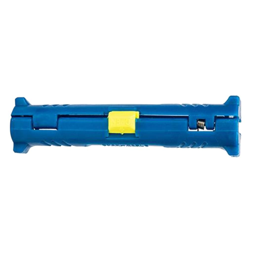 Electric Wire Stripper Cylindrical  Stripping Machine Blue