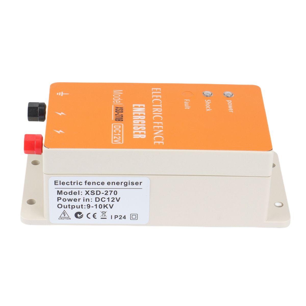 10KM Electric Fence Solar Energizer Charger Controller High