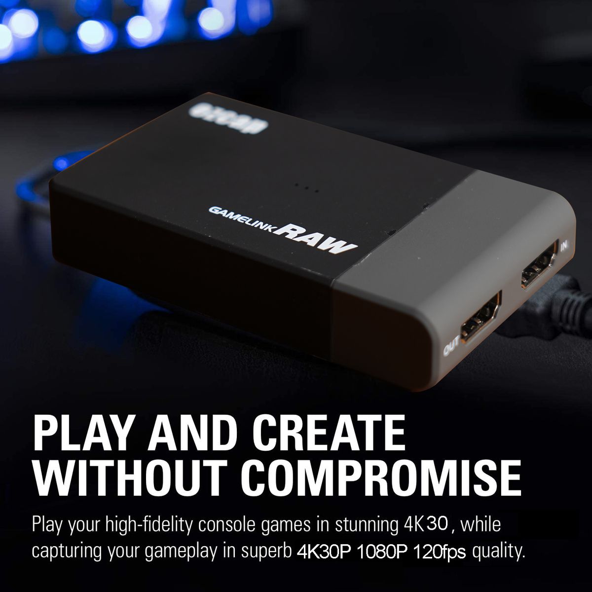 Real 4k 30hz 1080p 60fps 120fps USB 3.0 HDMI-compatible Video Capture Card Ultra HD Video Recording Device Live Streaming Box