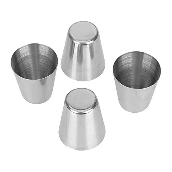 15 Pcs Stainless Steel Shot Glasses Drinking
