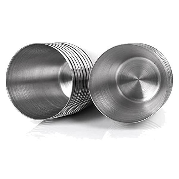 15 Pcs Stainless Steel Shot Glasses Drinking