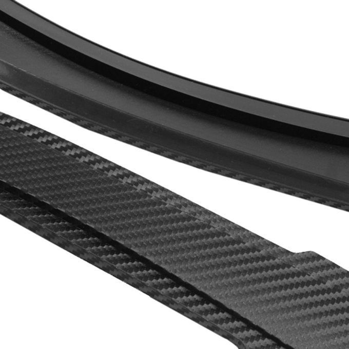 2Pcs Universal Car Side Bumper Anti-Scratch Strips-Black