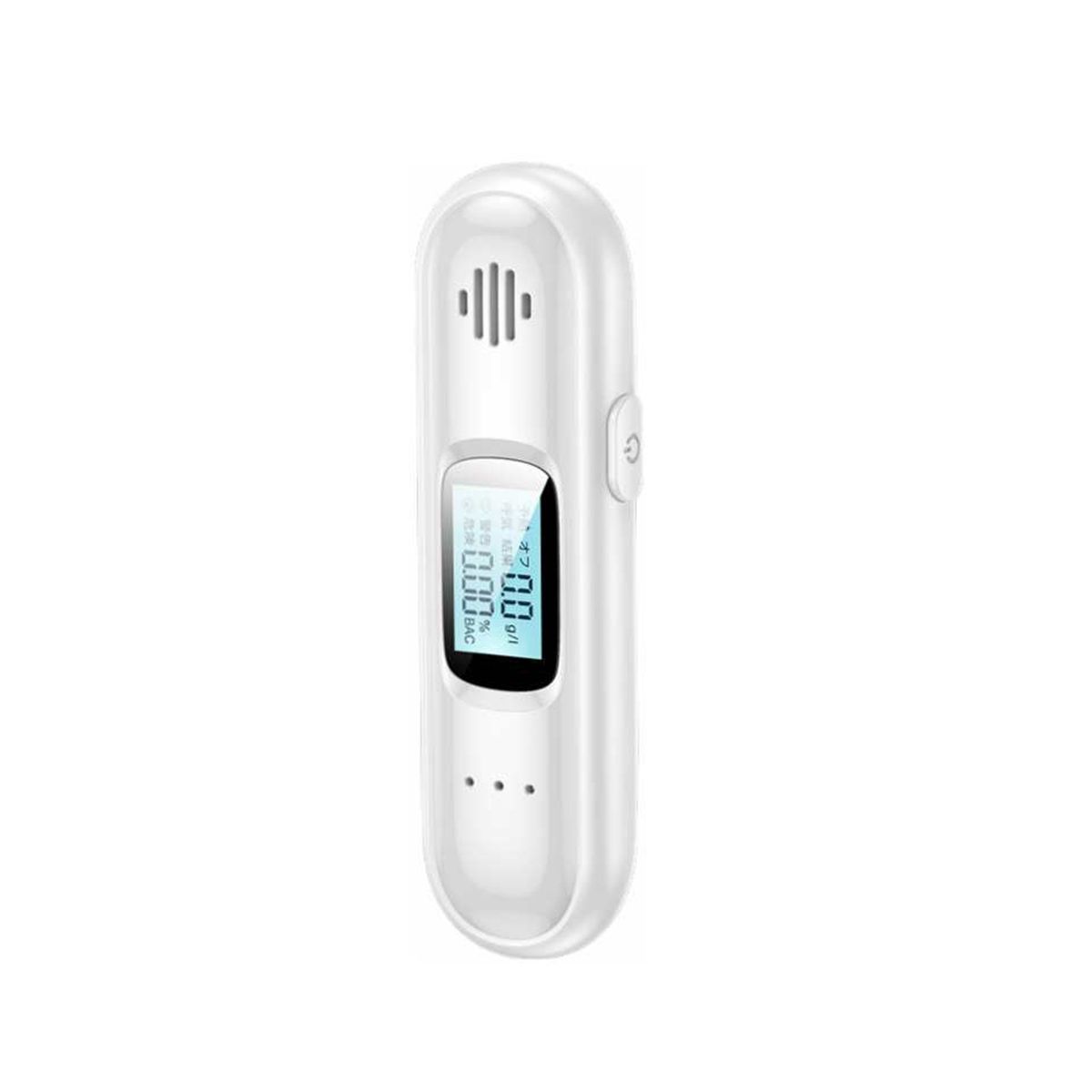 Portable Non-Contact Alcohol Tester Breathalyzer Rechargeable with LED Screen Digital Display Automatic Breath Test B