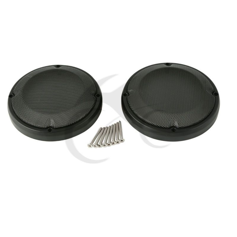 6.5" Saddlebag Lid Speaker Grill Cover Lower Vented Fairing
