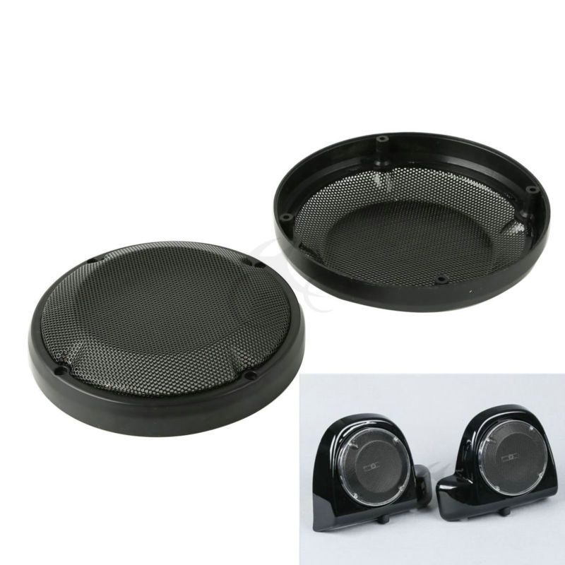 6.5" Saddlebag Lid Speaker Grill Cover Lower Vented Fairing