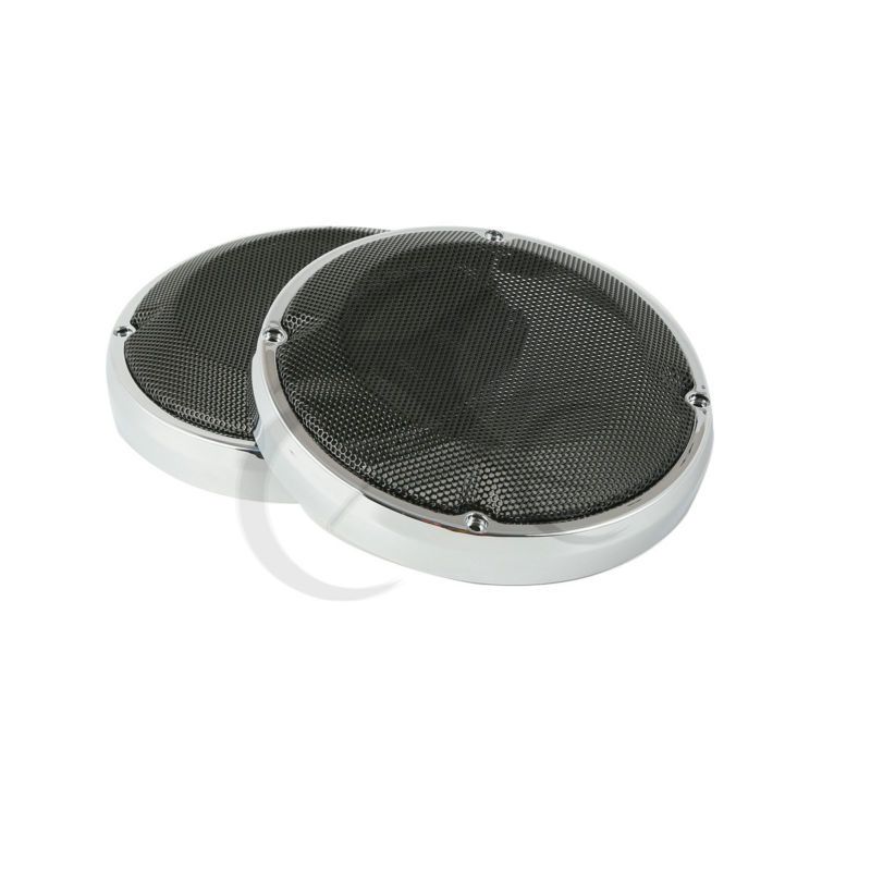 6.5" Saddlebag Lid Speaker Grill Cover Lower Vented Fairing