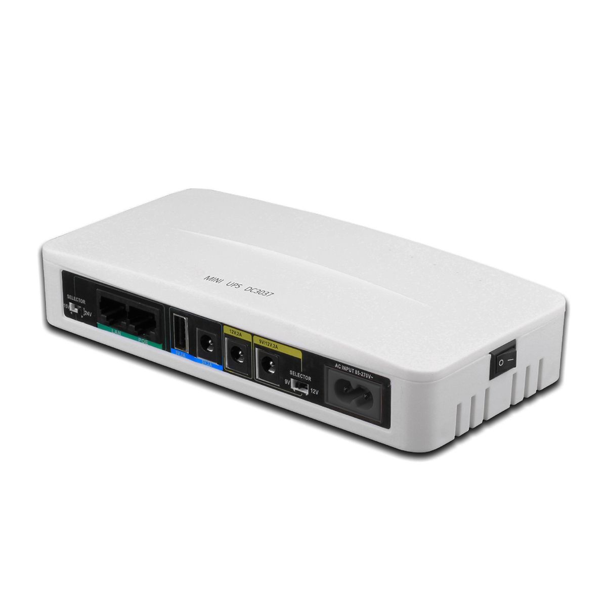5V 9V 12V 24V Uninterruptible Power Supply Mini UPS POE 1100