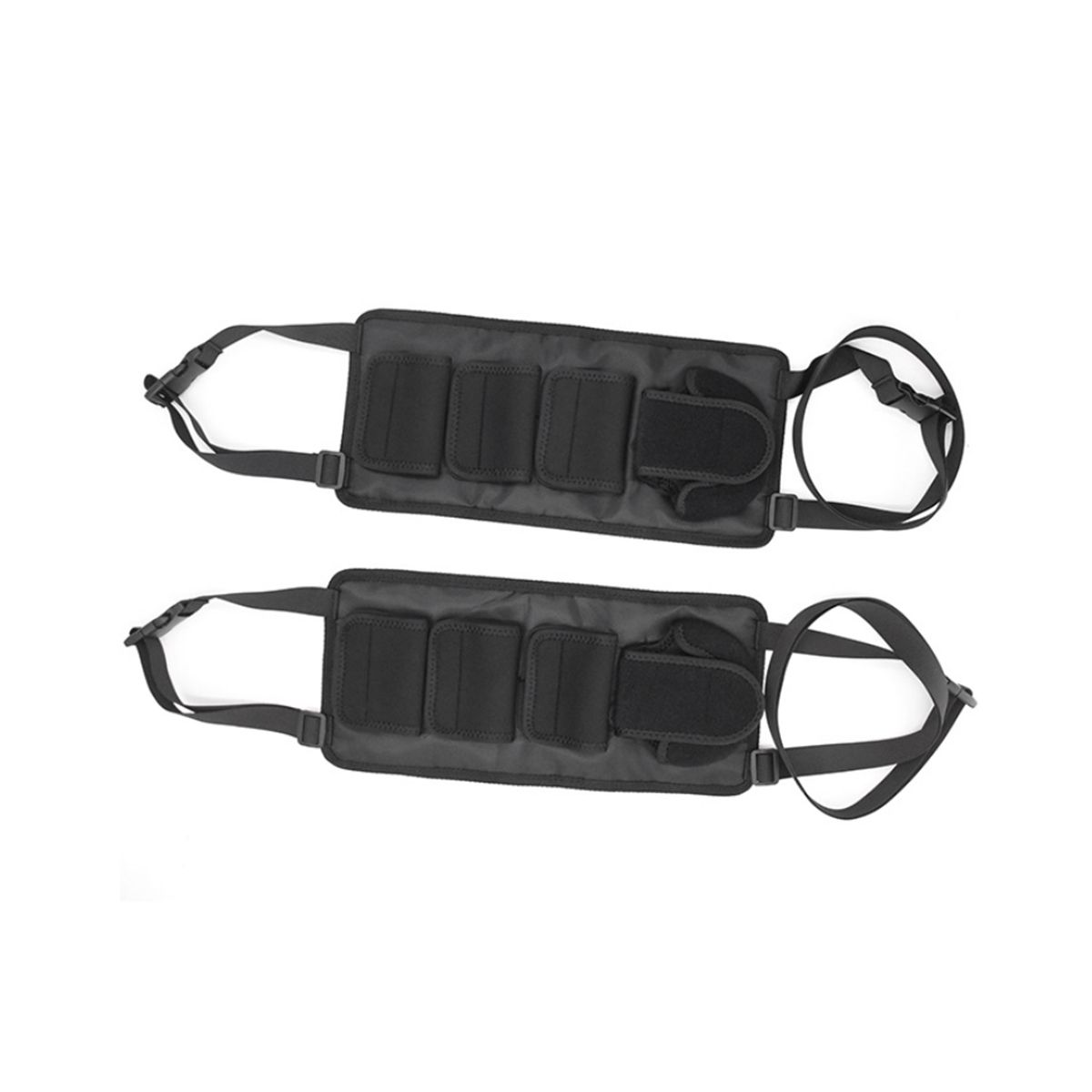 2Pcs Fishing Rod Holder for Car Backseat Portable Fishing Pole Tie Straps Rack Universal Bracket Fishing Tools