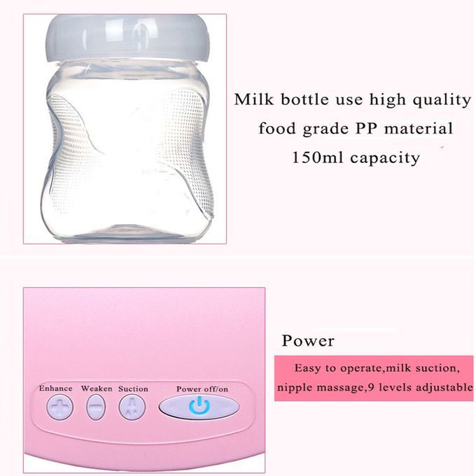 Electric Breast Milk Feeding Pump Baby Expressing Extractor
